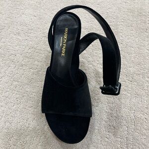 Marion Parke Black Velvet Heels